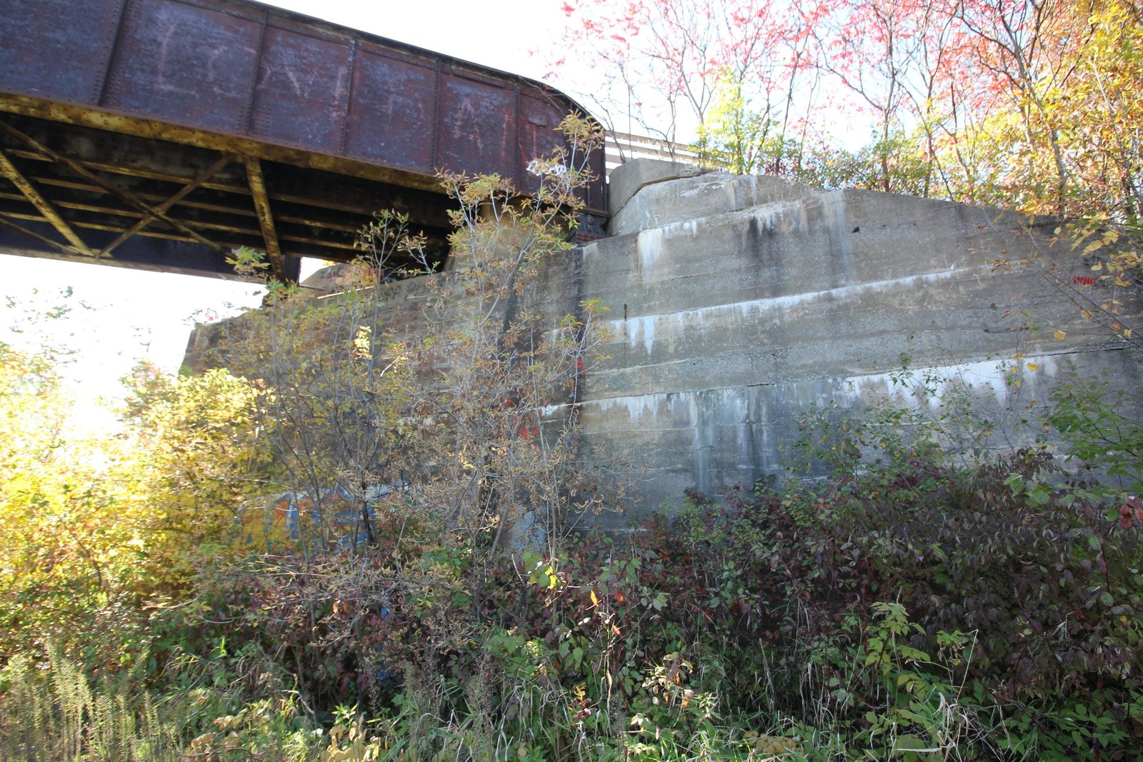 West abutment